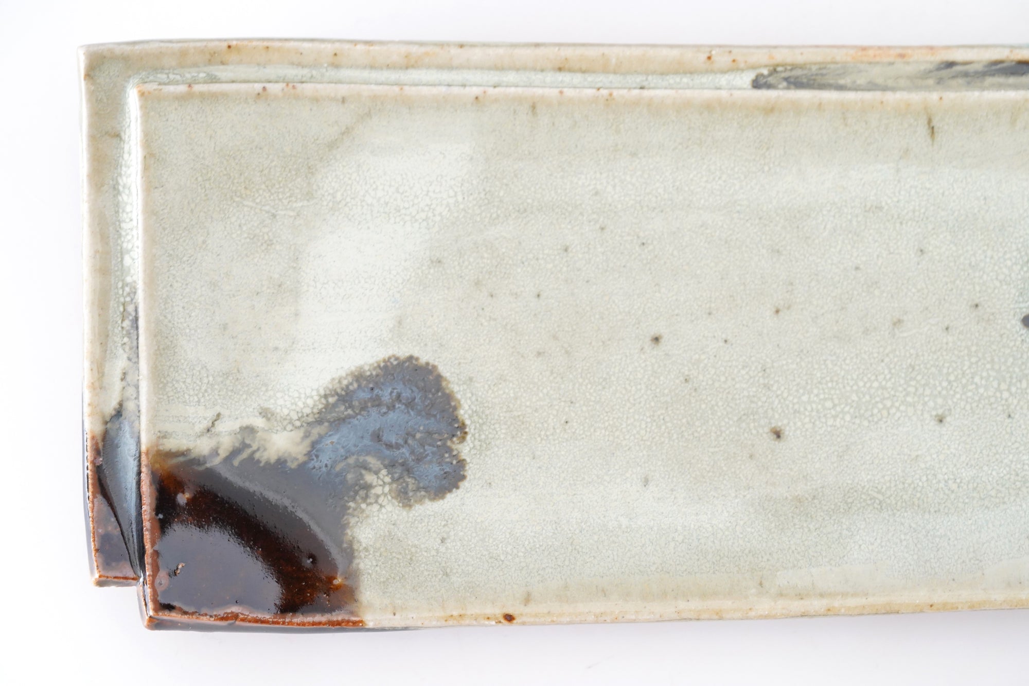 【Shuichi Okamoto】Korean-Garatsu double-plate tray