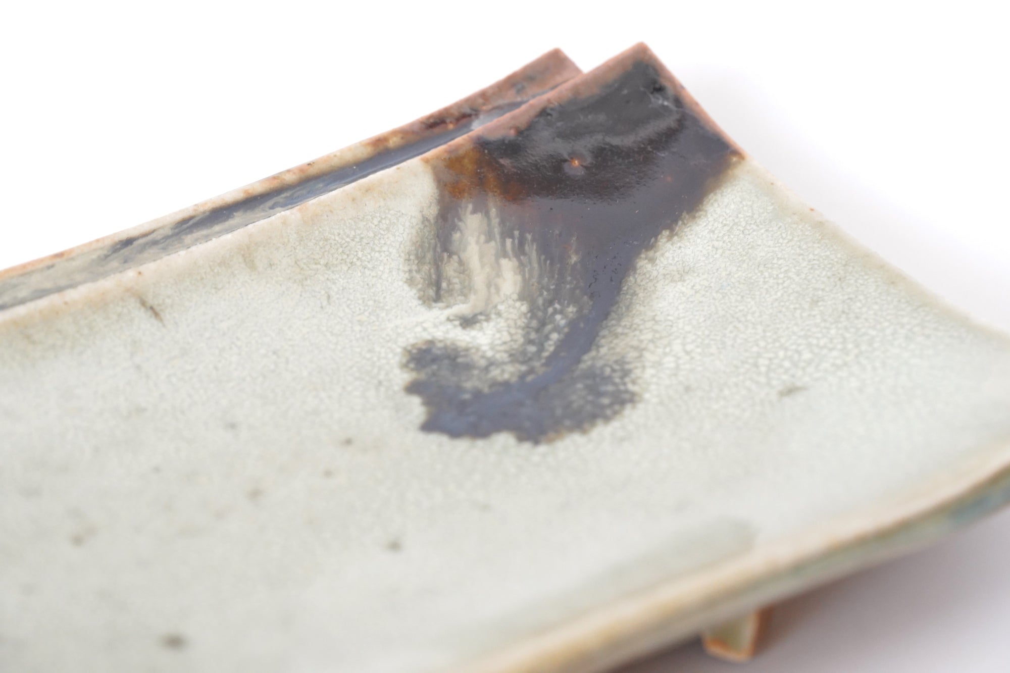 【Shuichi Okamoto】Korean-Garatsu double-plate tray