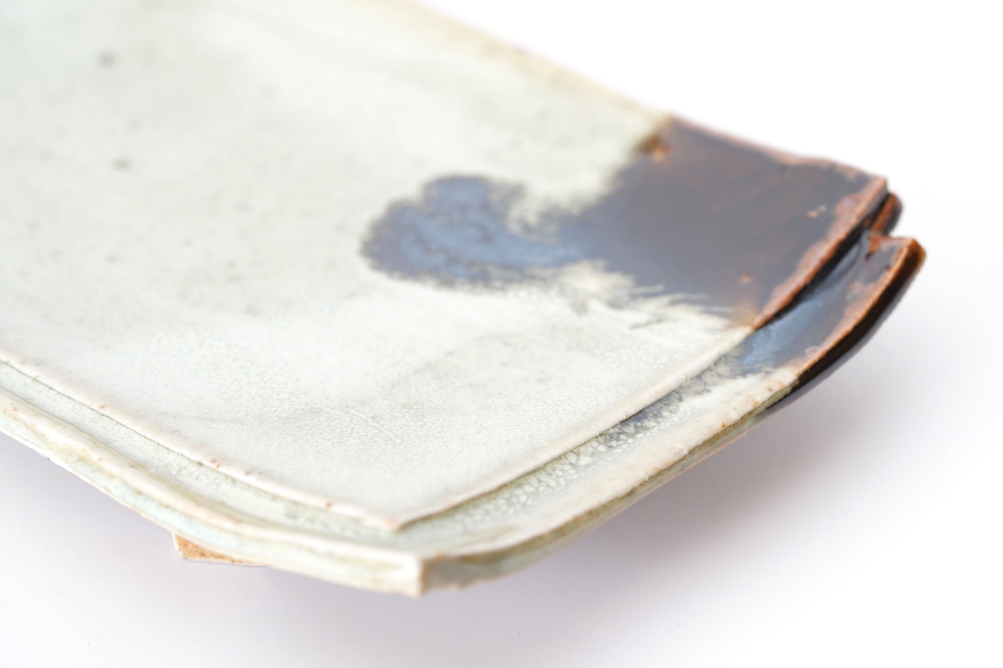 【Shuichi Okamoto】Korean-Garatsu double-plate tray