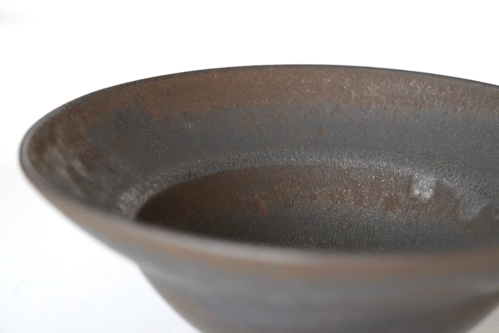 【Hideki Yamamoto】Kuro-yu  Kutsu bowl Large