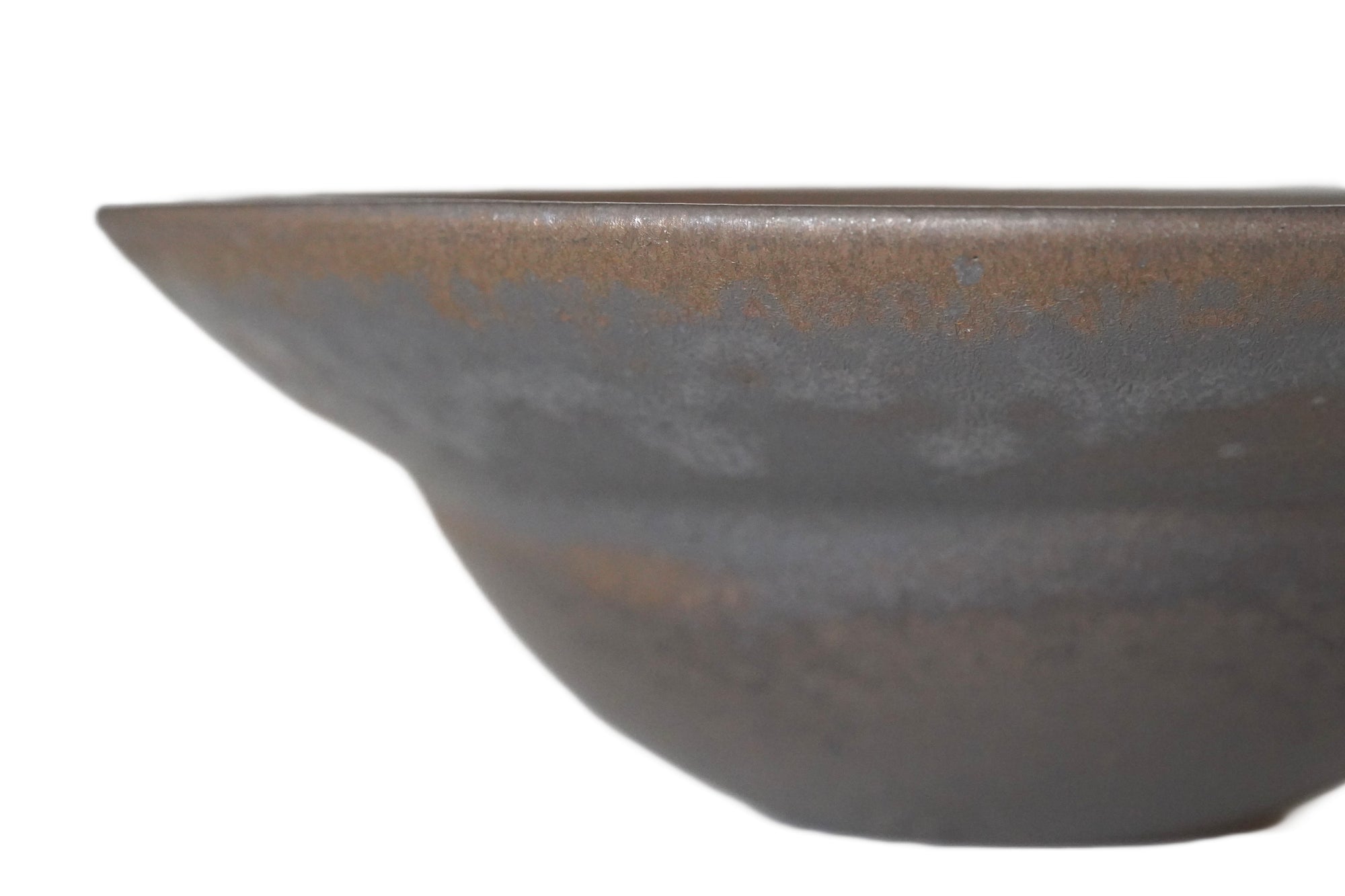 【Hideki Yamamoto】Kuro-yu  Kutsu bowl Large