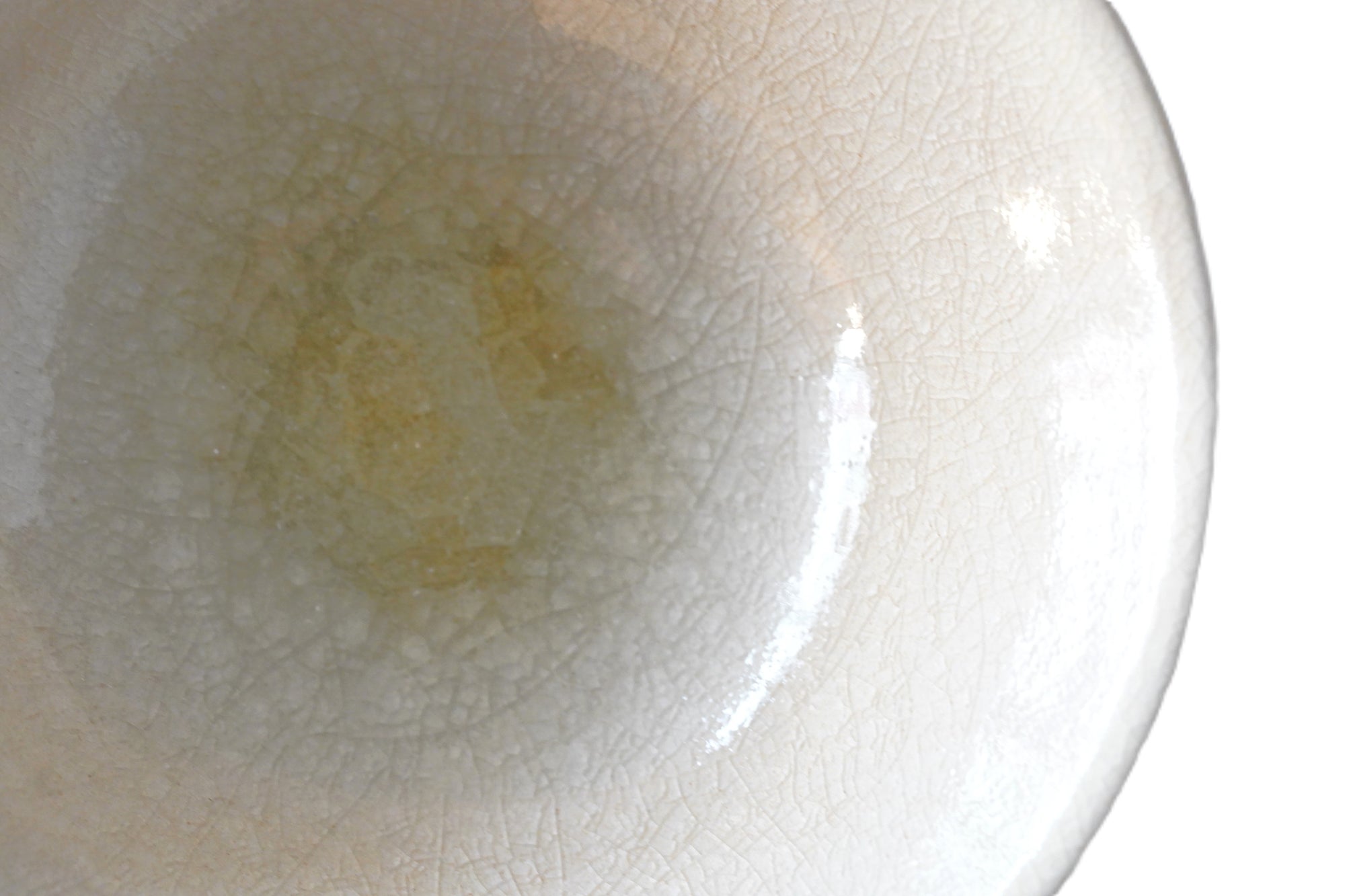 【山本英樹】硝子釉平茶碗