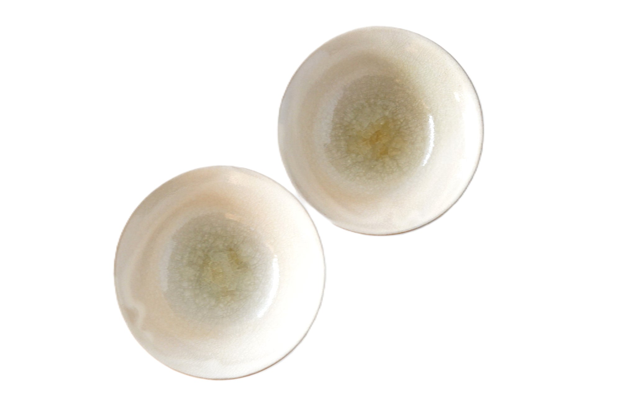 【山本英樹】硝子釉平茶碗