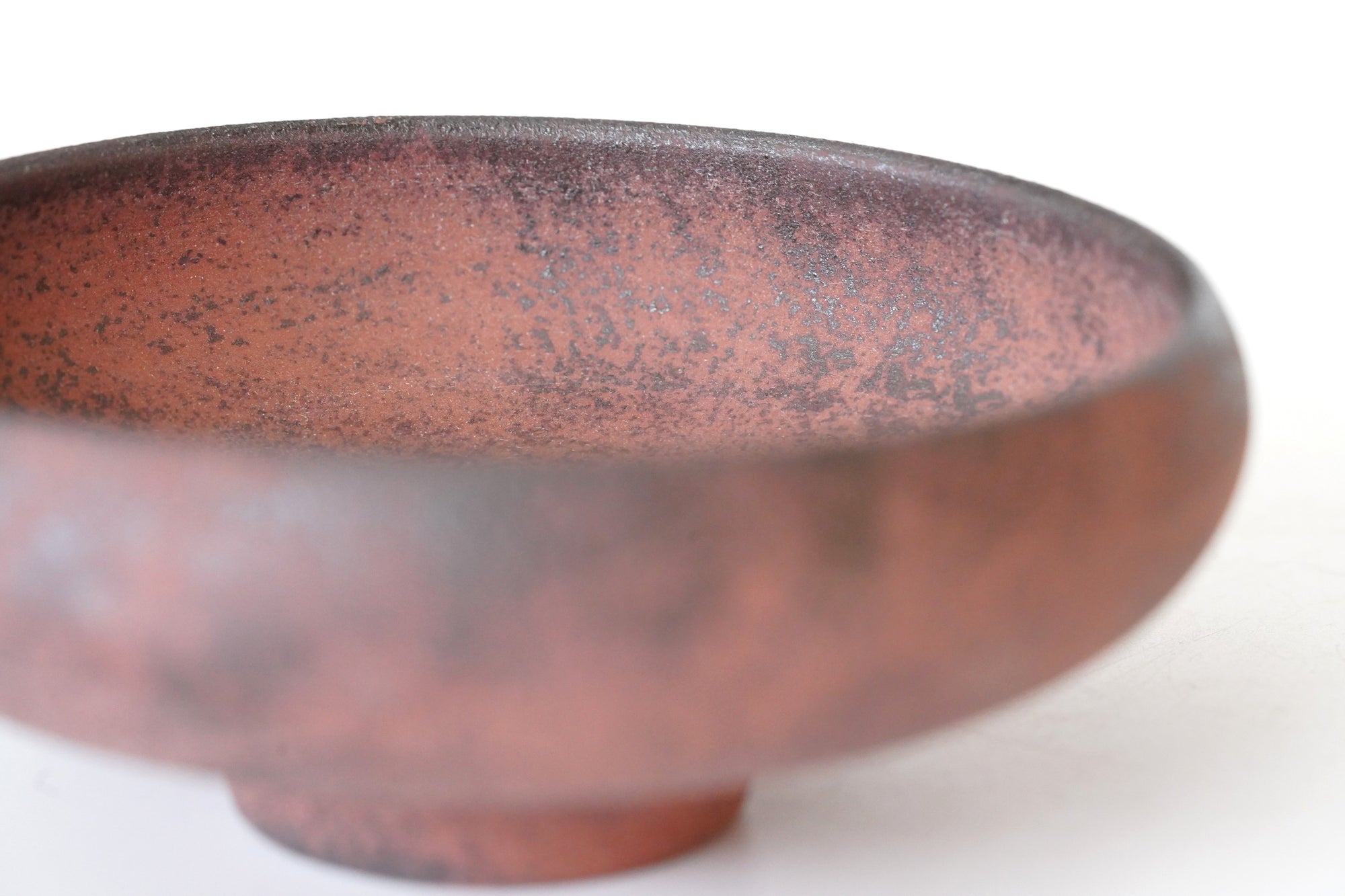 【Eiichi Shibuya】地ノ器 edged bowl small verdigris blue
