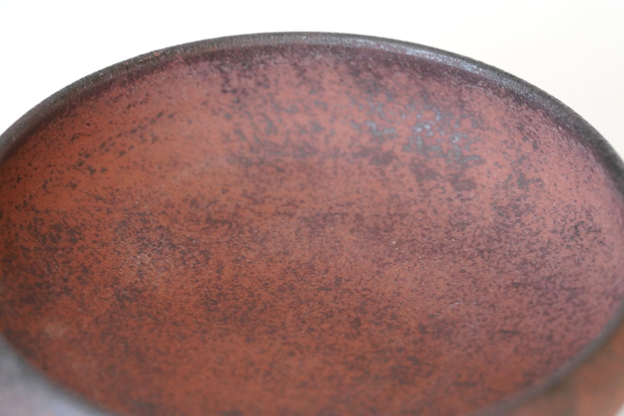【Eiichi Shibuya】地ノ器 edged bowl small verdigris blue