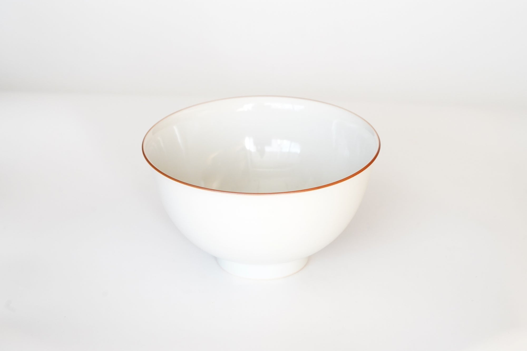【Masamitsu Kawai】white porcelain large bowl