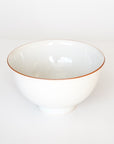 【Masamitsu Kawai】white porcelain large bowl