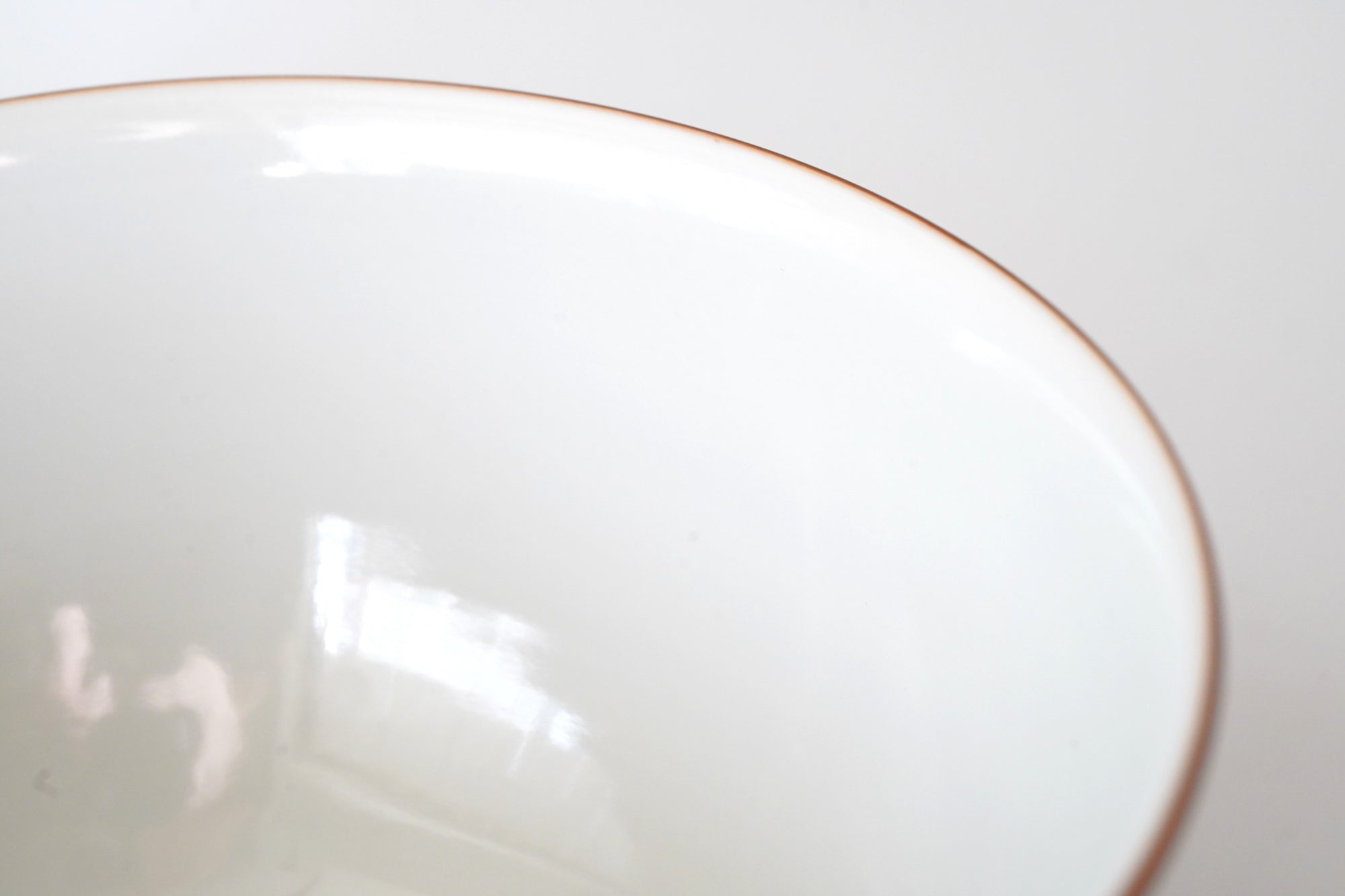 【Masamitsu Kawai】white porcelain large bowl