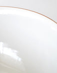 【Masamitsu Kawai】white porcelain large bowl