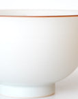 【Masamitsu Kawai】white porcelain large bowl