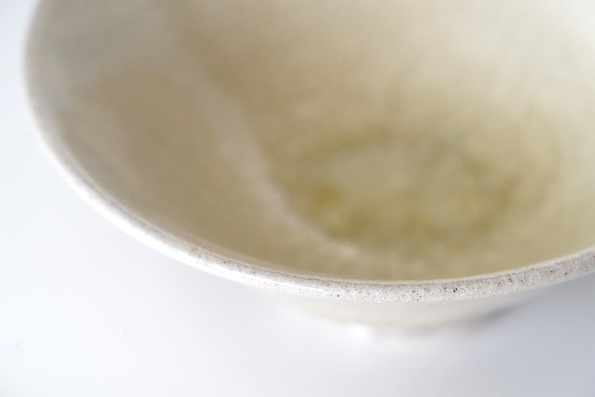 【山本英樹】硝子釉平茶碗