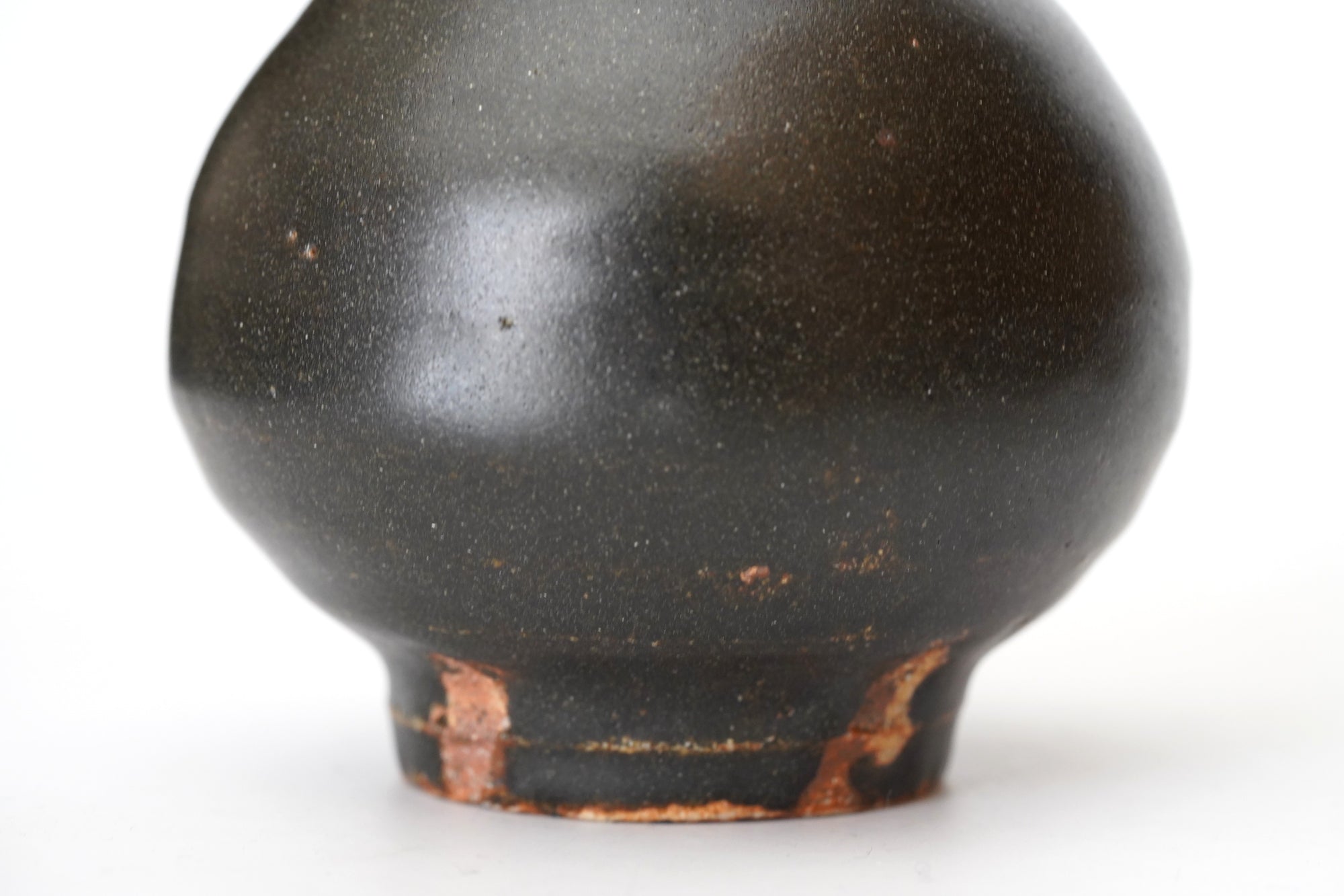 [Sakurei Okamoto] Black Korai sake bottle