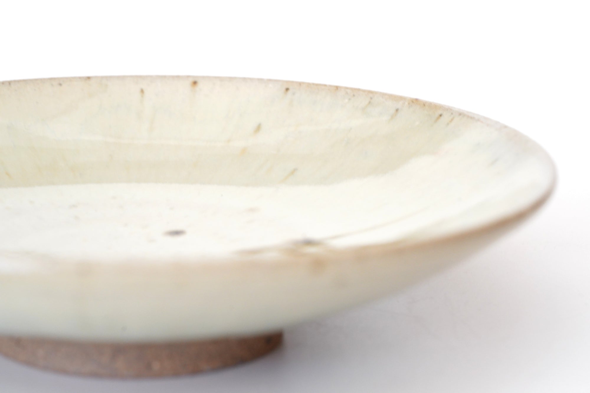 【木山拓】斑唐津平鉢　20ｃｍ