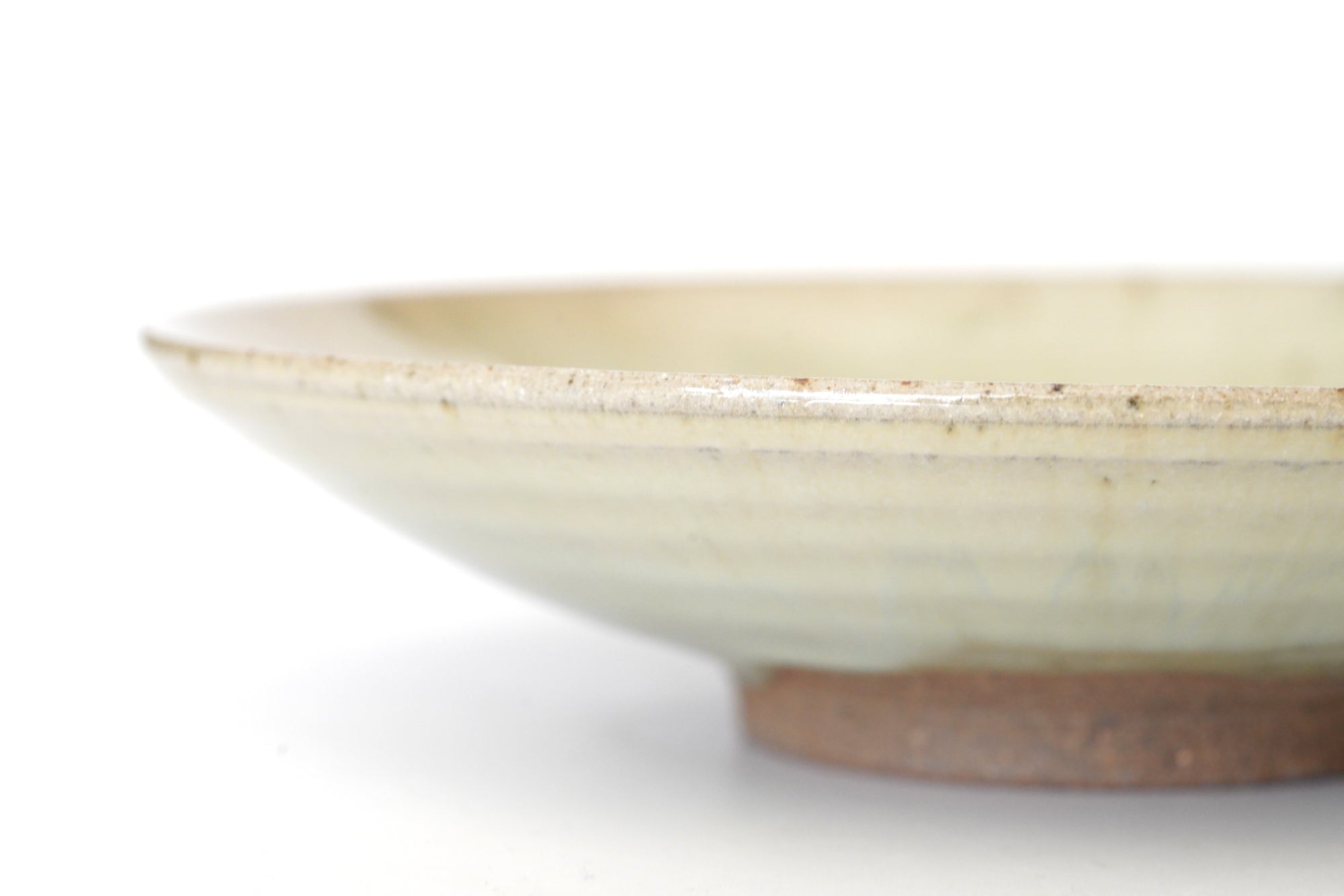 【木山拓】斑唐津平鉢　20ｃｍ