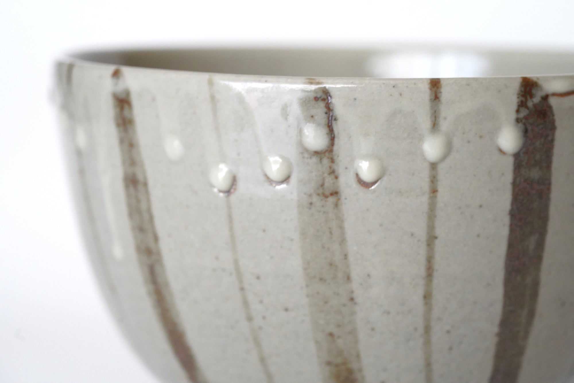 【木村龍生】絵唐津十草文丼鉢