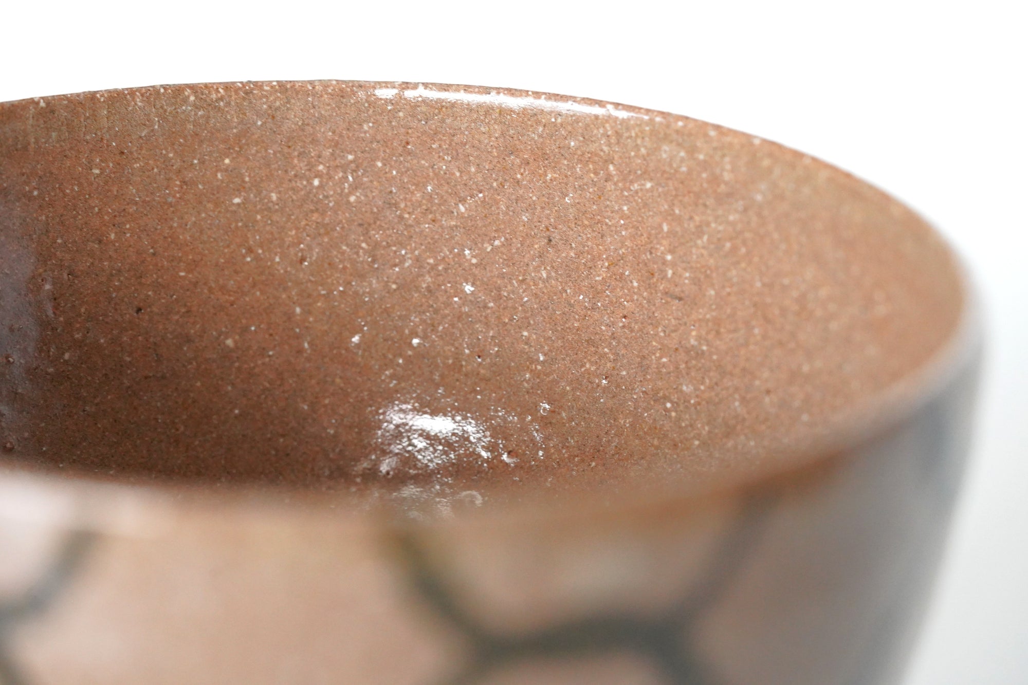 【木村龍生】絵唐津網目文丼鉢