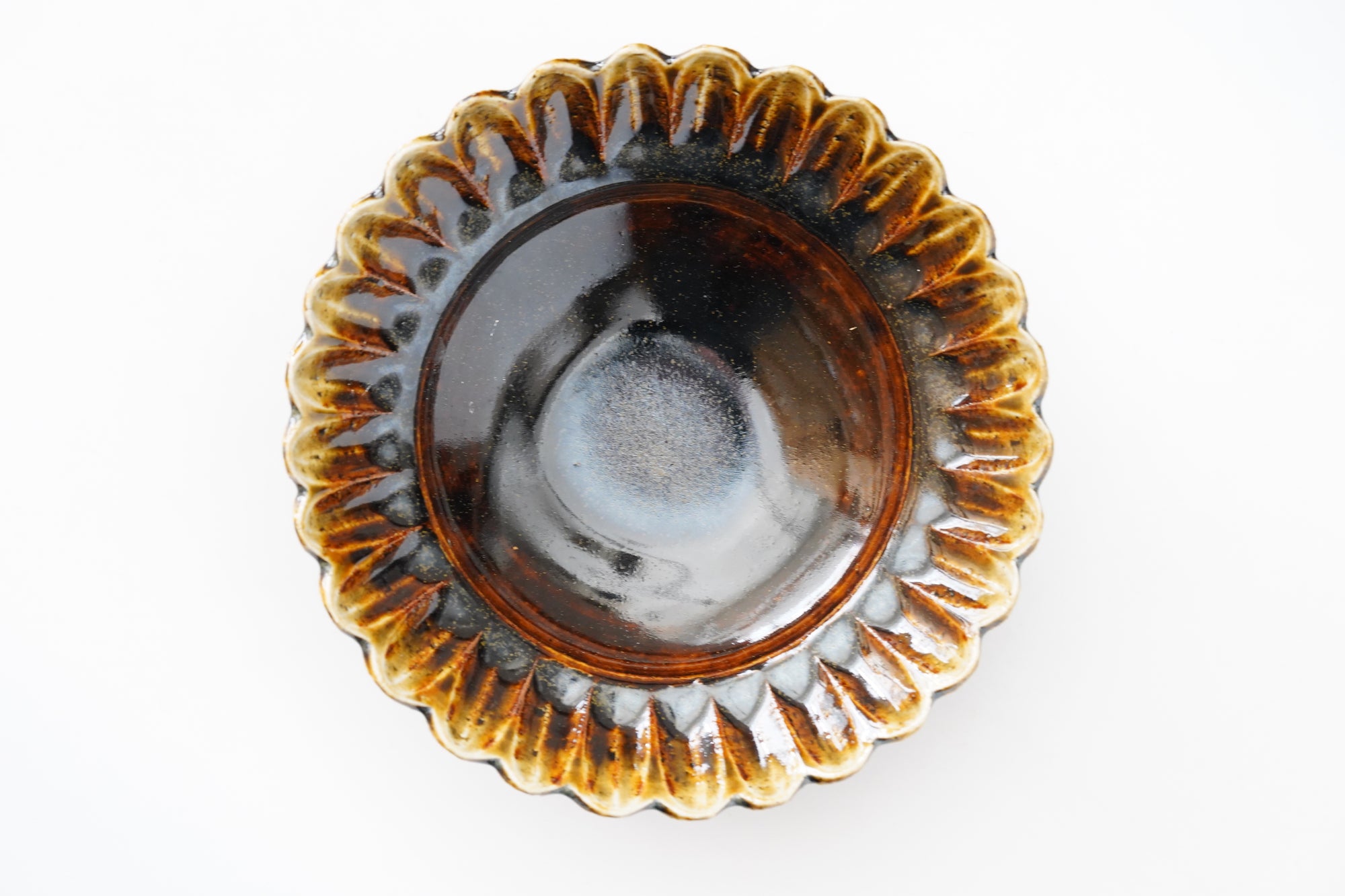 【Shuichi Okamoto】Ao-Karatsu squared small bowl