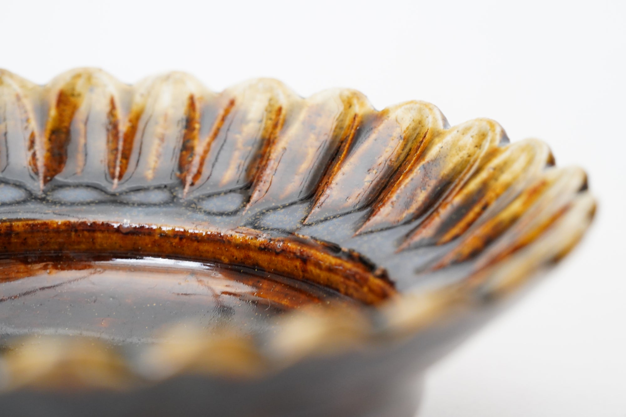 【Shuichi Okamoto】Ao-Karatsu squared small bowl