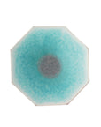 ターコイズ八角皿