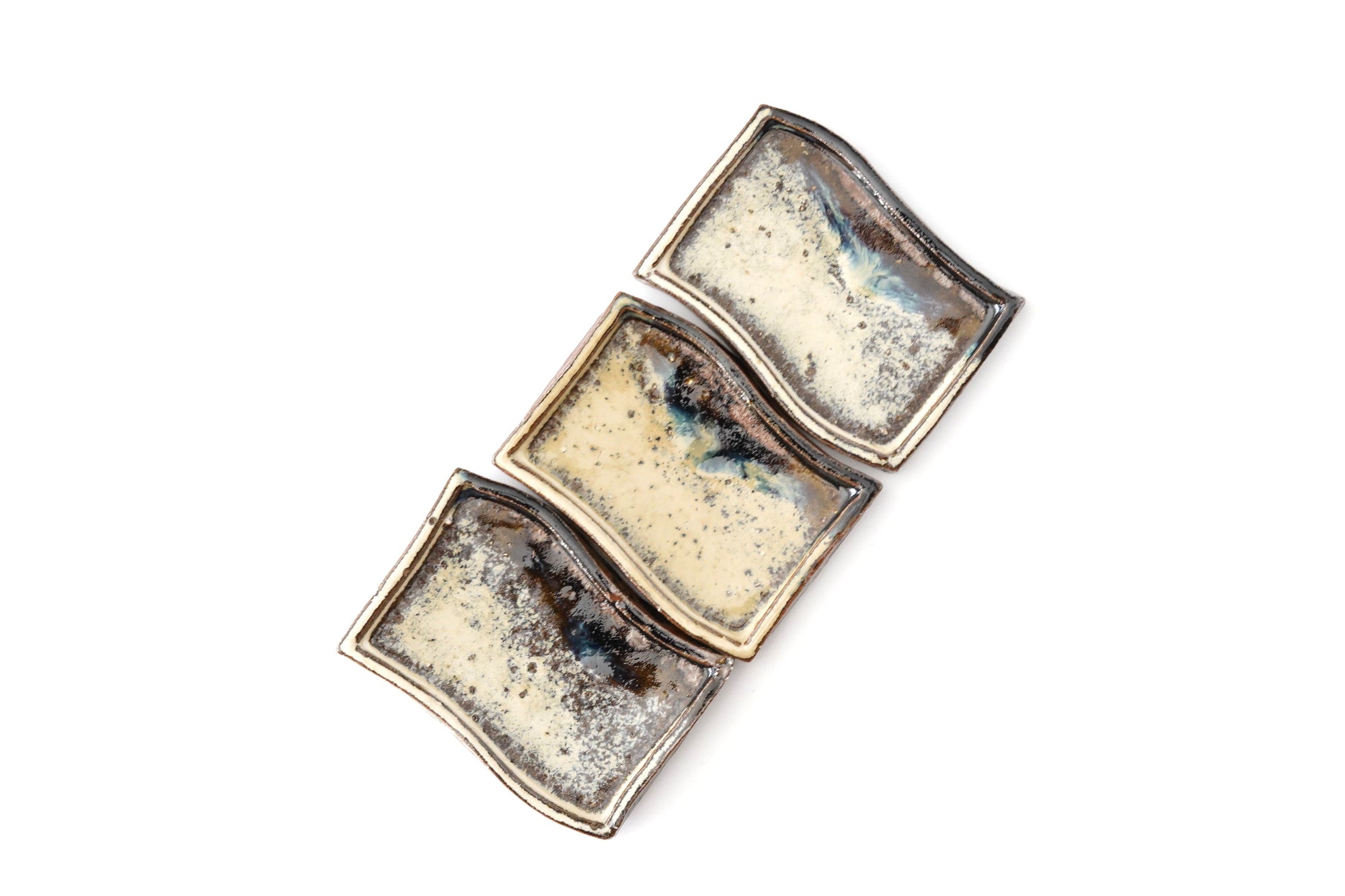 【藤ノ木陽太郎】朝鮮唐津波形小陶板