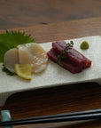 【山本英樹】白焼〆ゲタ足台皿　小