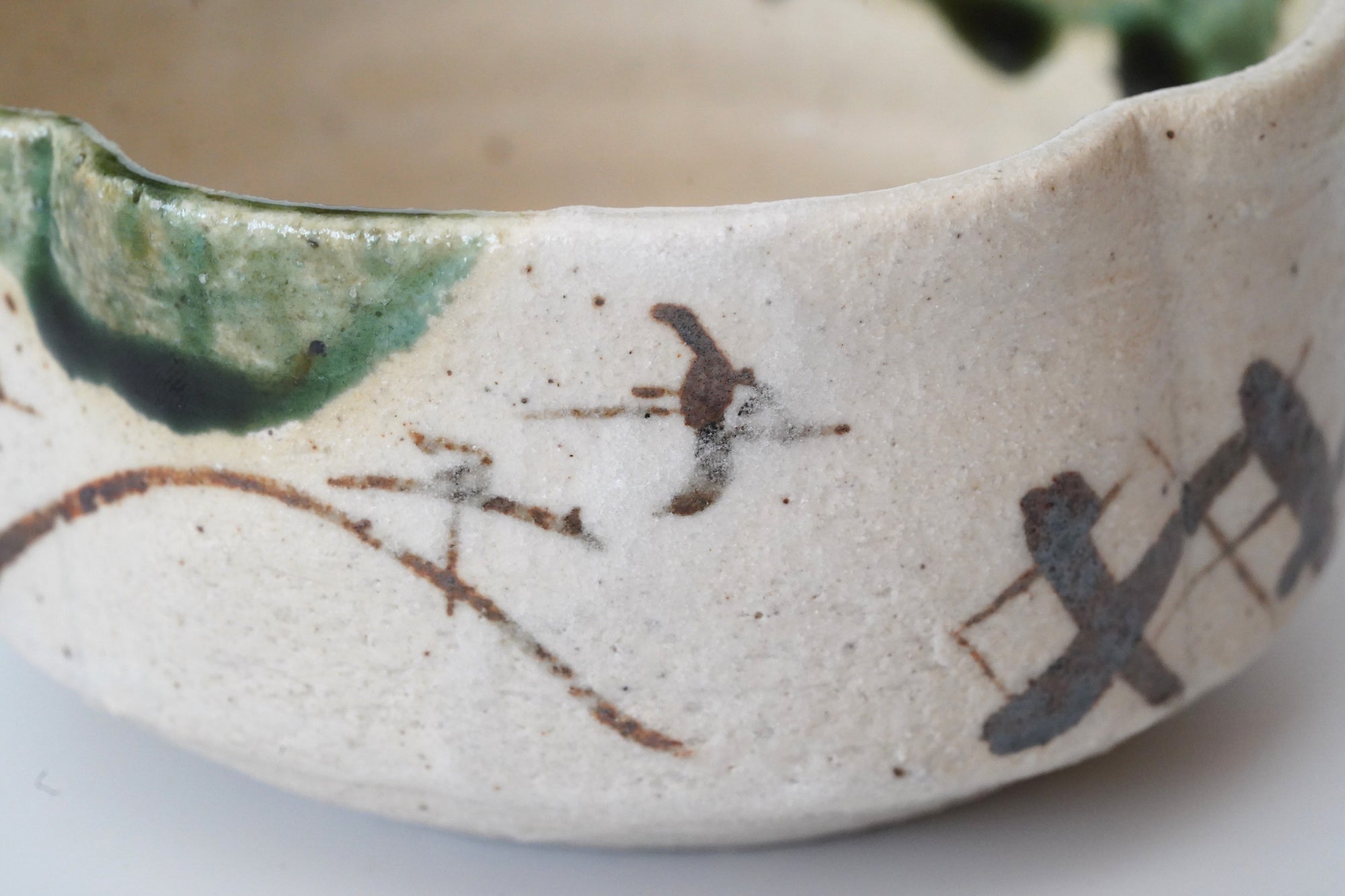 【西岡悠】織部入隅向付