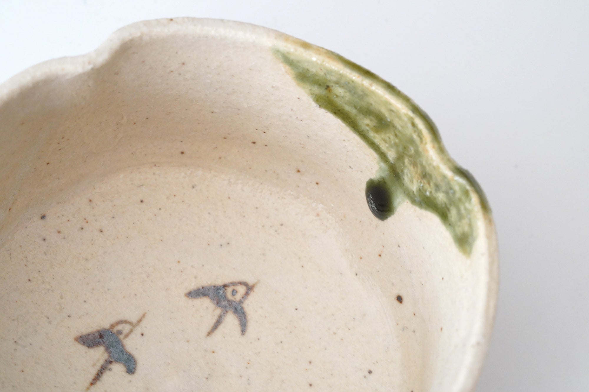 【西岡悠】織部入隅向付