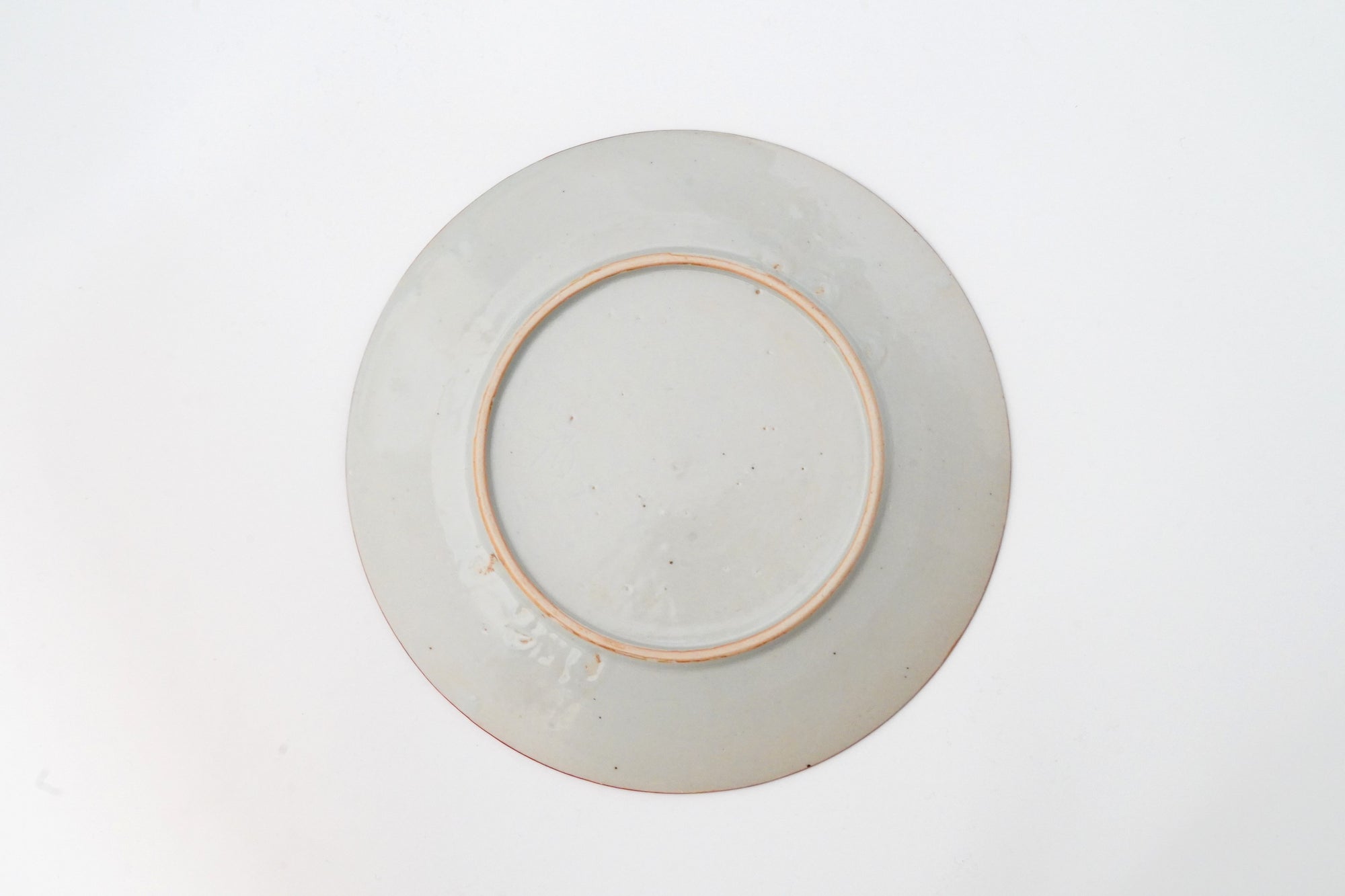 [广野俊彦] 红色虹膜格子图案盘子