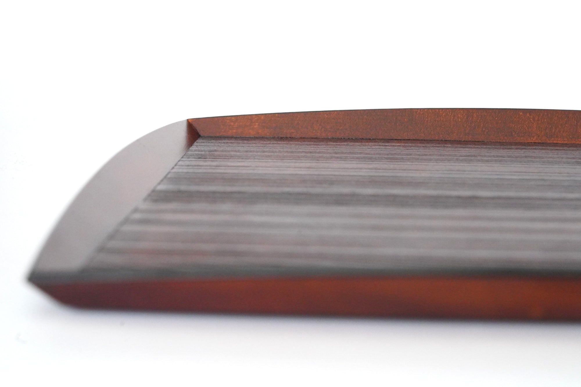 拭漆天黒千筋くし型会席膳