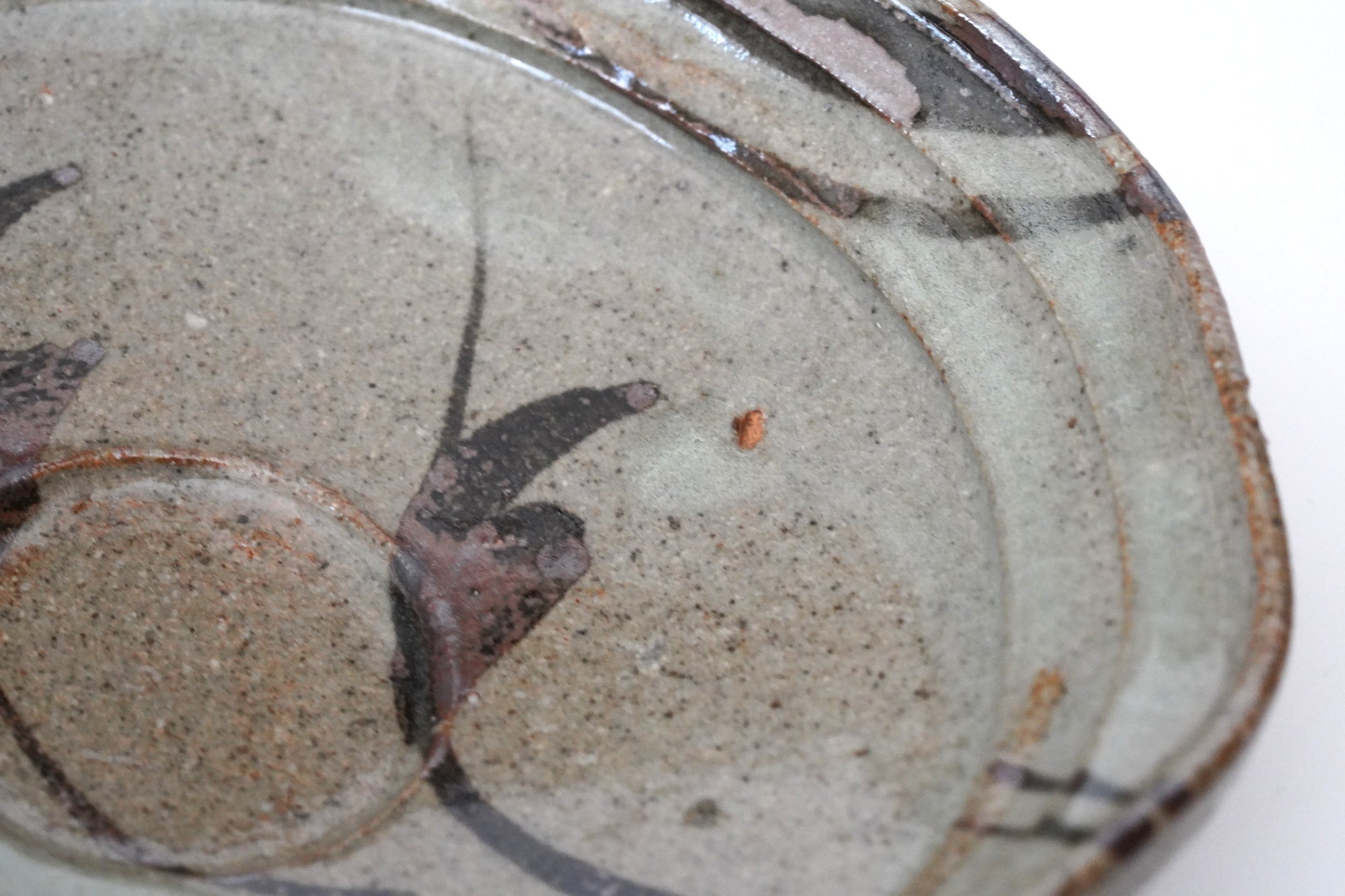 【冈本作礼】绘唐津四方小碟