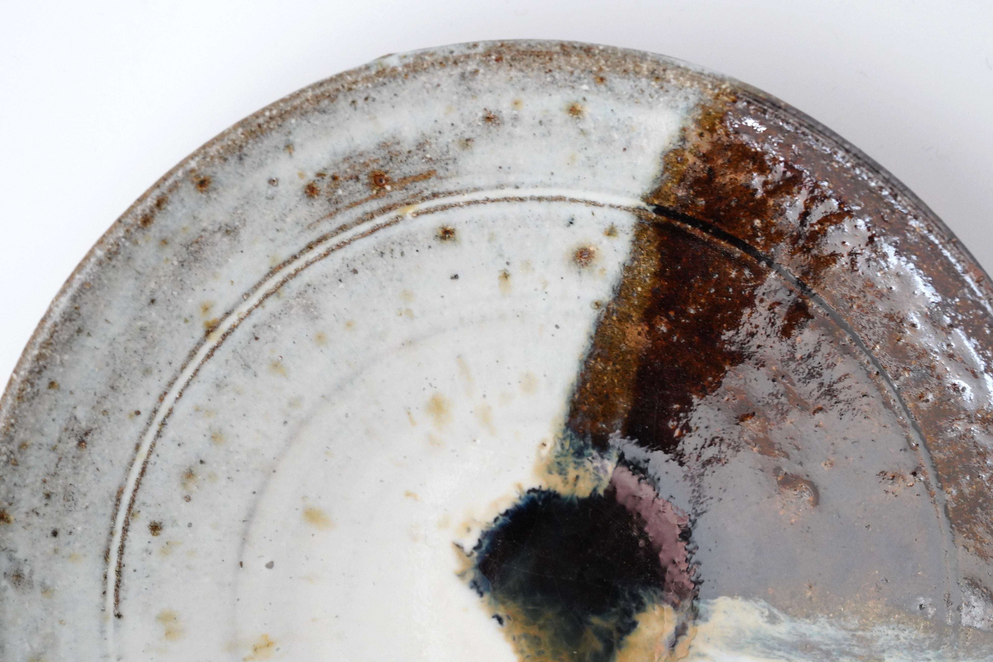 福田和祐】朝鮮唐津皿 – うつわ御結