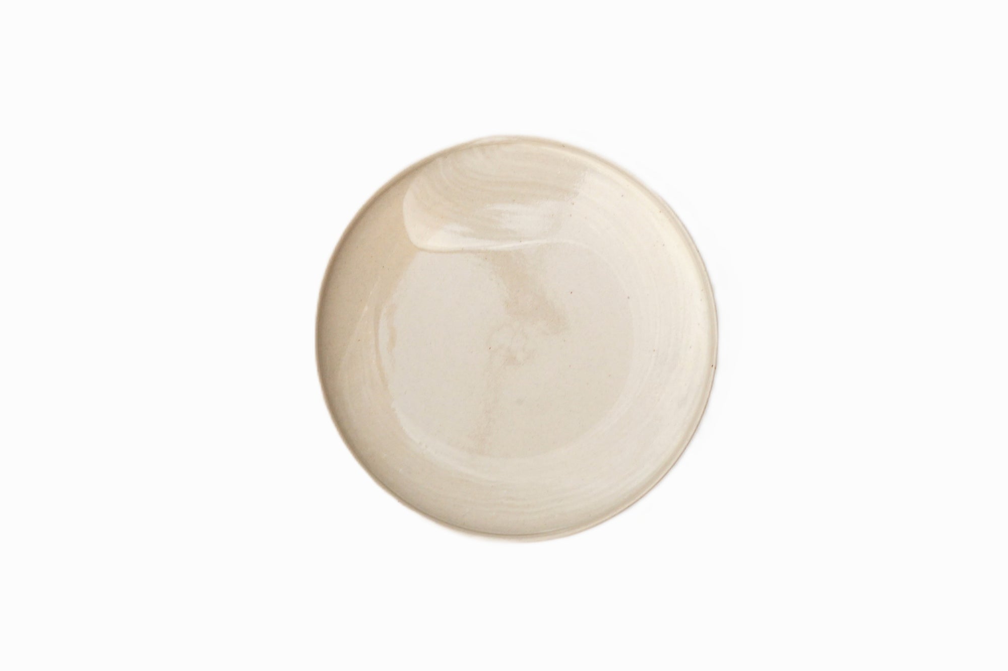 【三藤るい】刷毛目馬盥皿