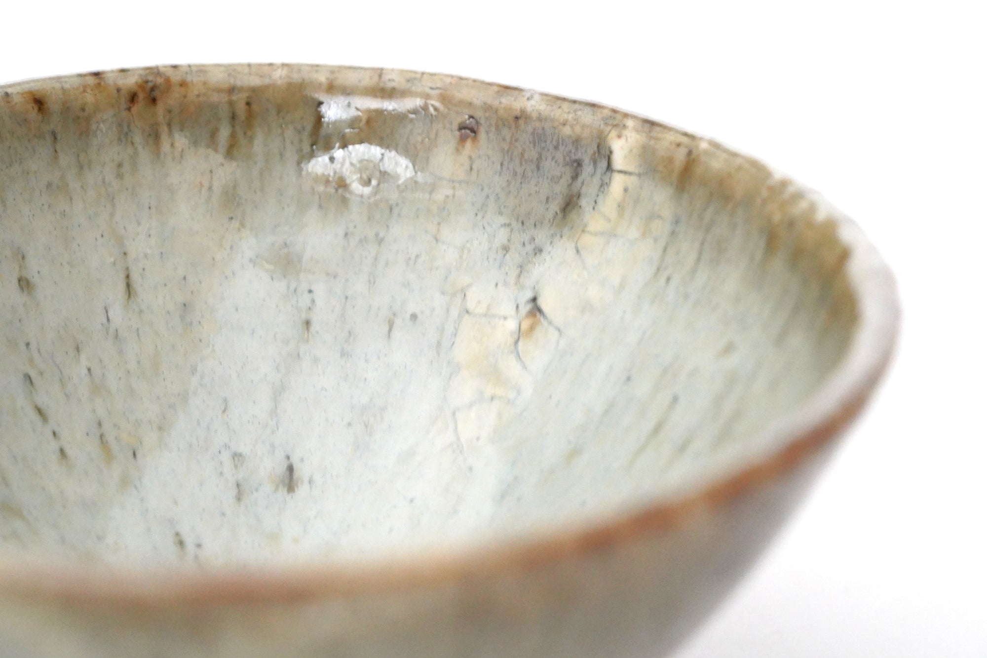 【本村ワタル】藁灰釉飯碗