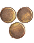 【Taeko Kajihara】Kouchi edged round plate Black