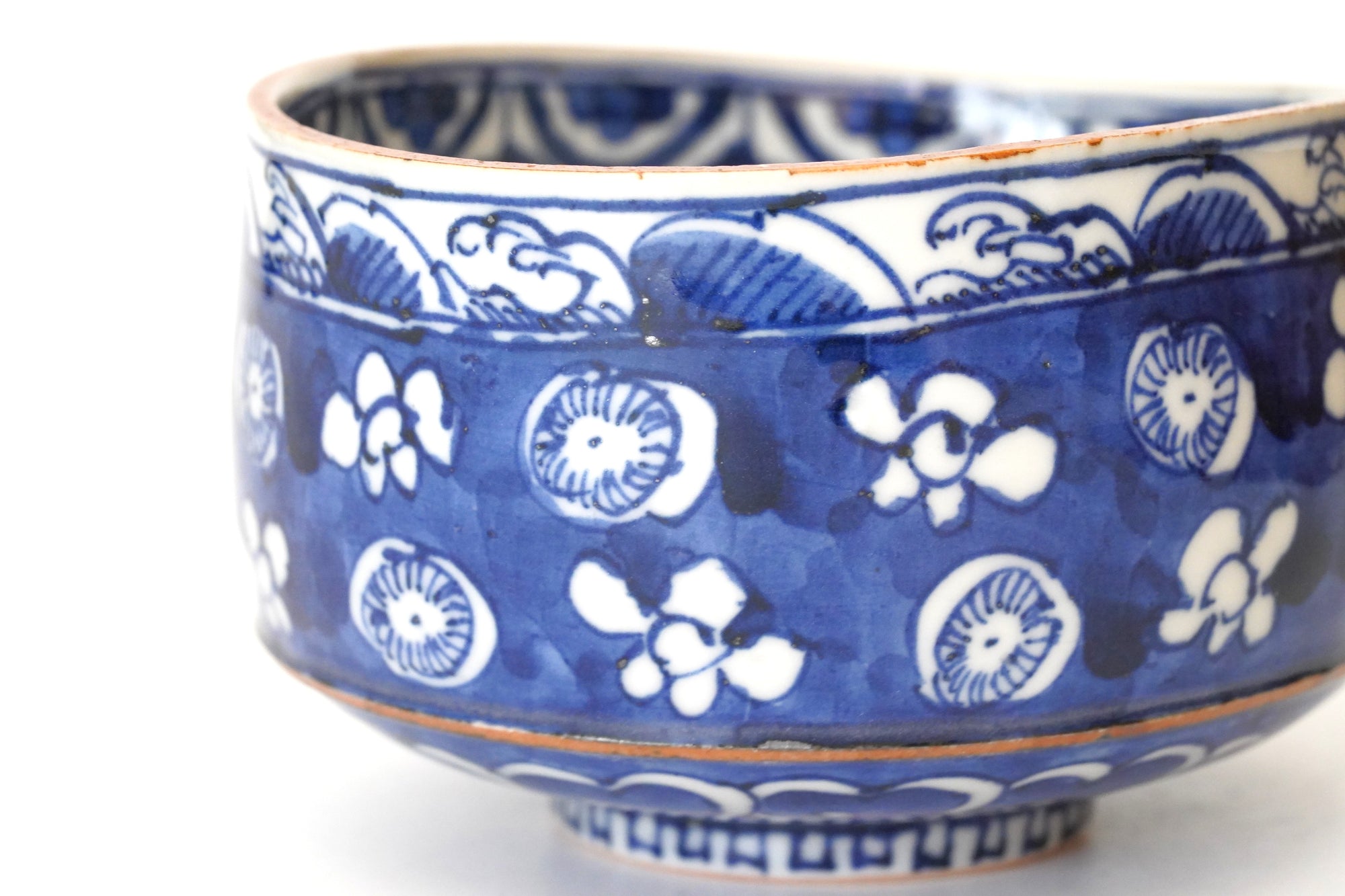 【加藤幸治】染付祥瑞沓形向付