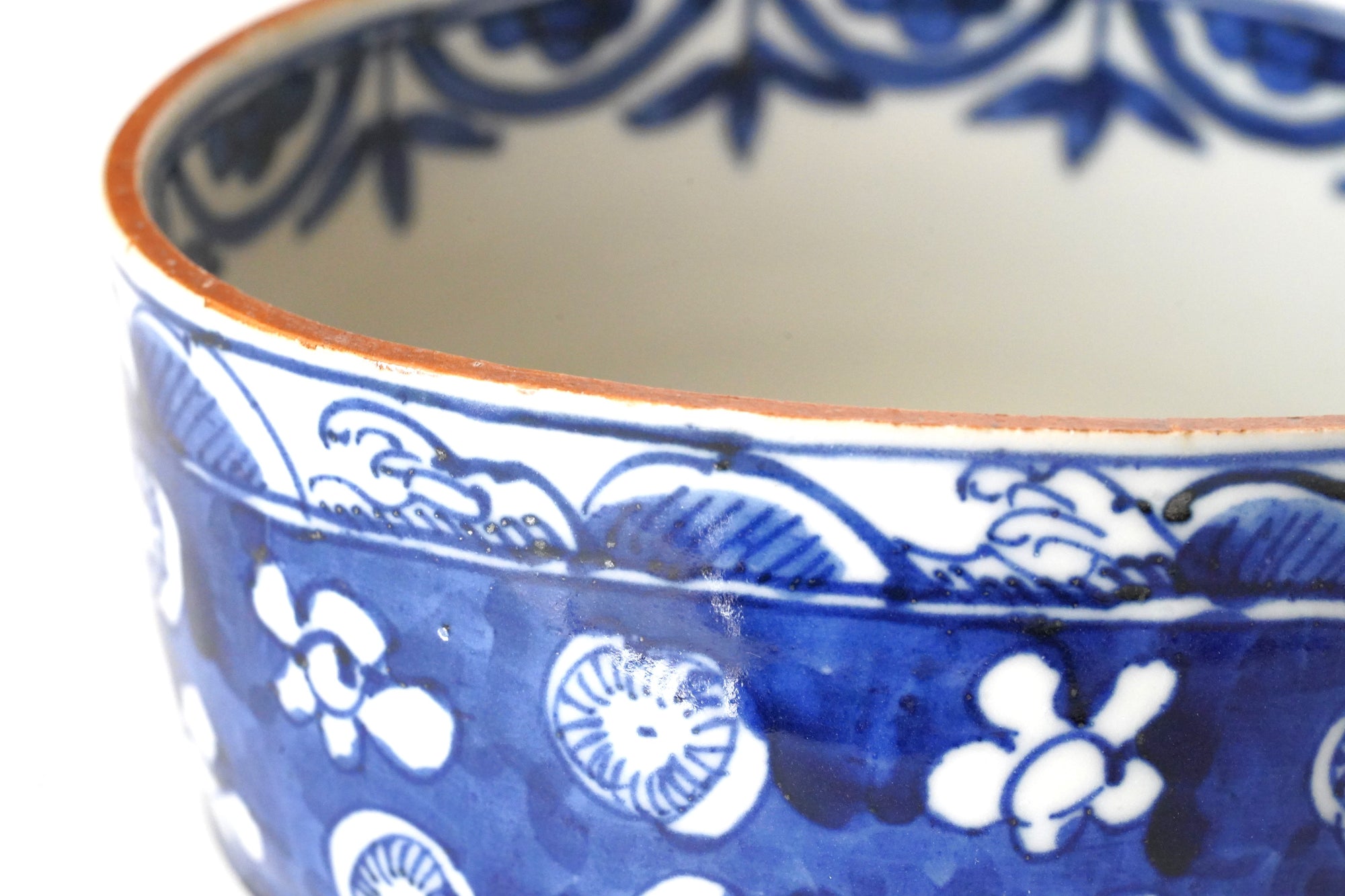 【加藤幸治】染付祥瑞沓形向付