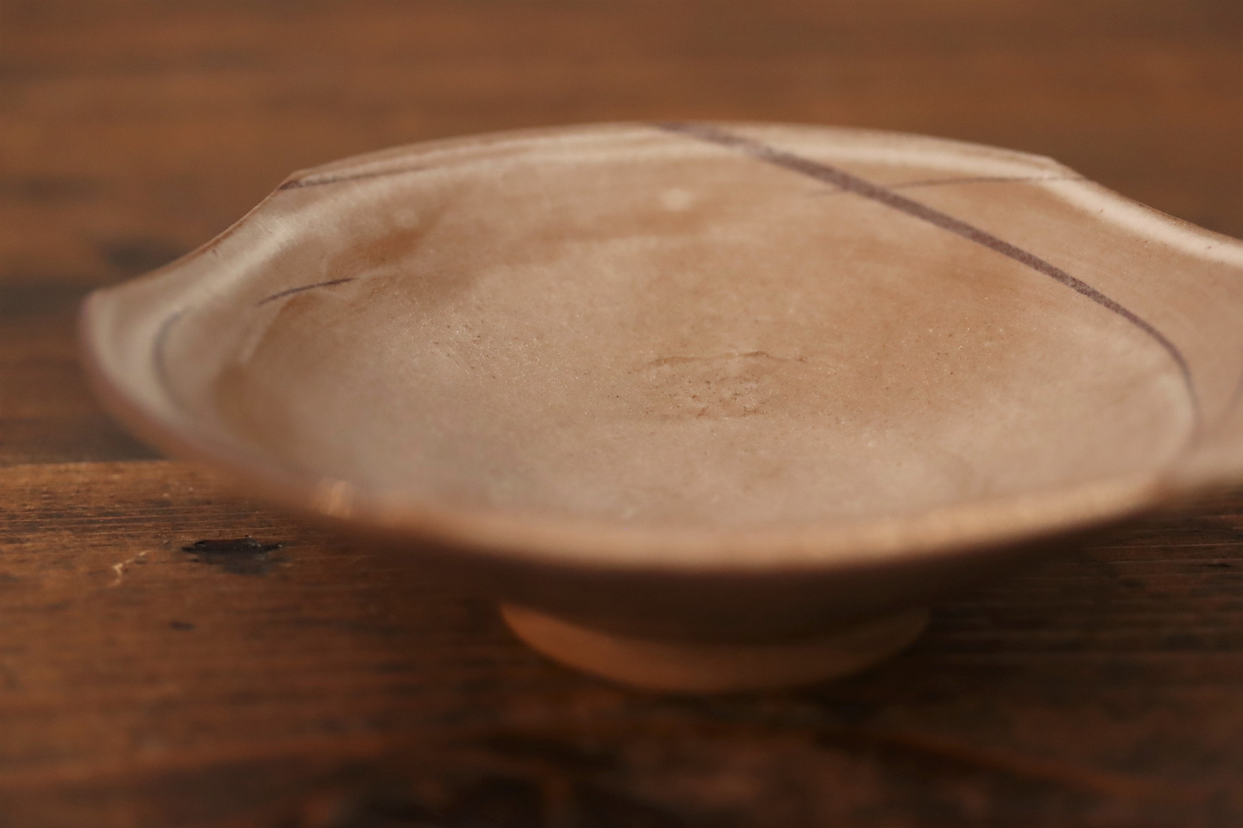 岸田匡啓】絵唐津形遊び5寸皿 – うつわ御結