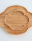 【Aizawa wood crafts】KITO Japanese quince wooden plate