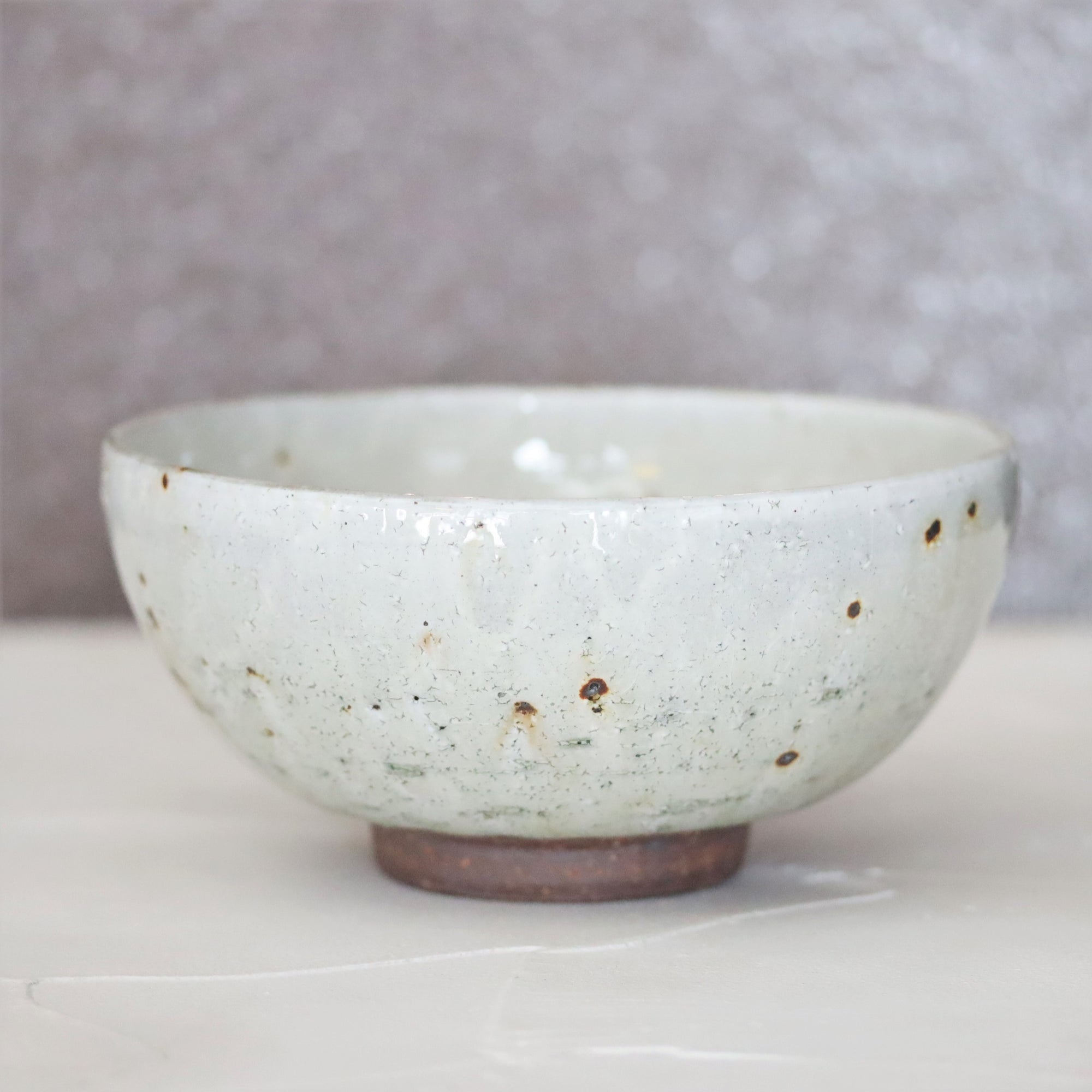 【Tomohiro Suzuki】Glass glazed big bowl