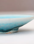 turquoise round small plate