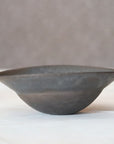 【Hideki Yamamoto】Kuro-yu  Kutsu bowl Large