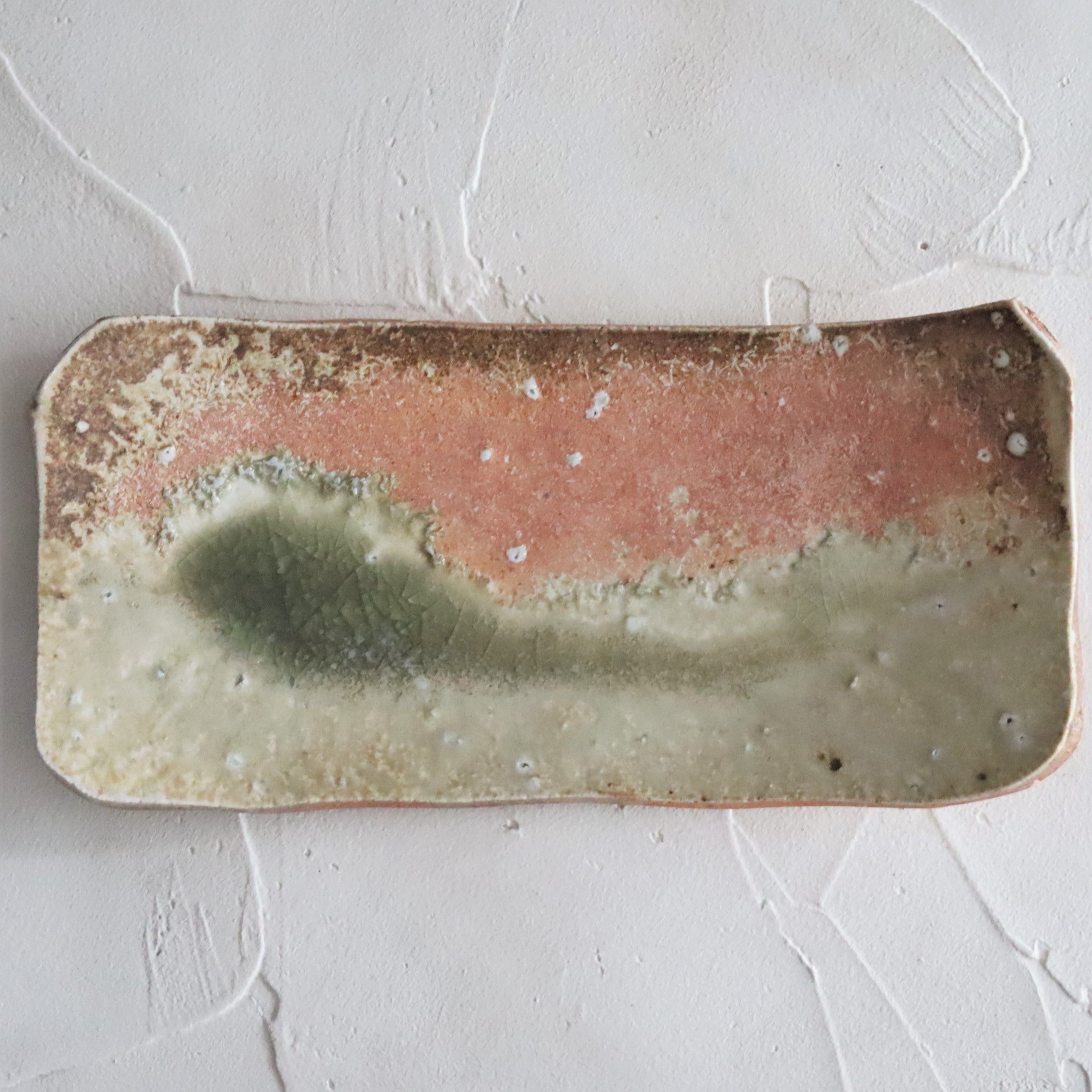 水垣力】信楽長方皿 – うつわ御結