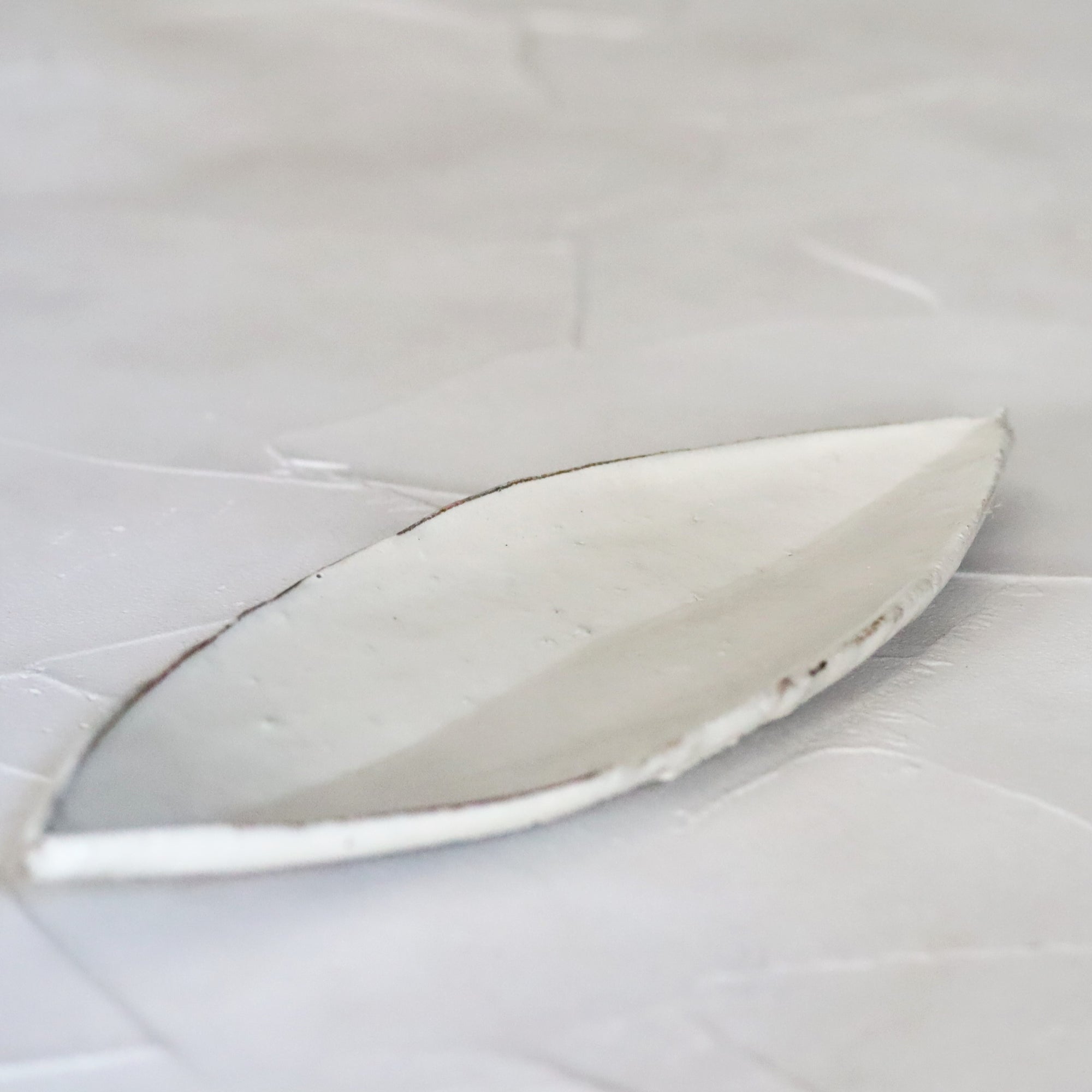 【Kai Tsujimura】Kohiki leaf shaped plate