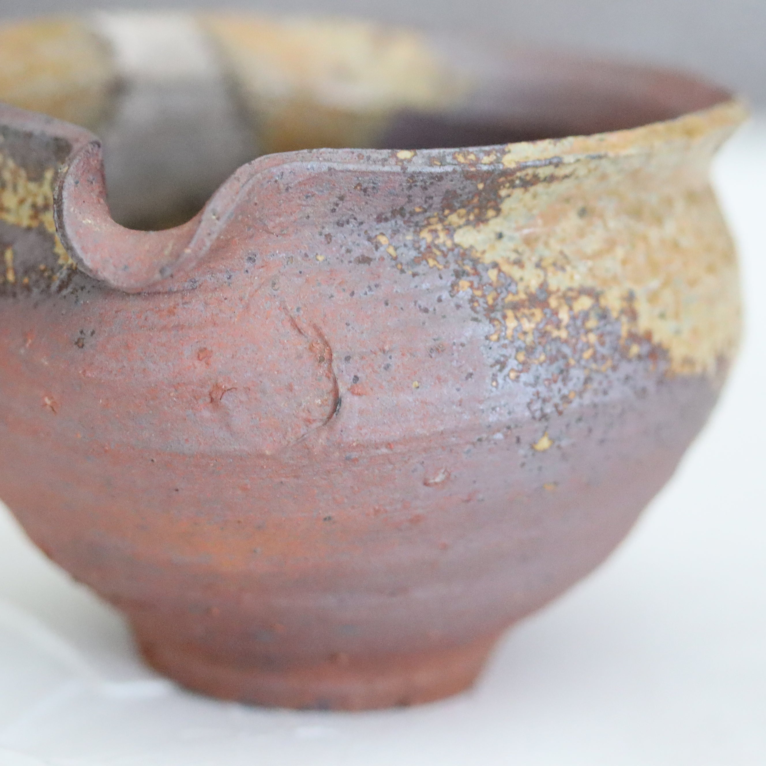 備前片口 その1 無月窯 共箱 木箱 酒器