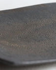 【Hideki Yamamoto】Kuro-yu rectangle plate