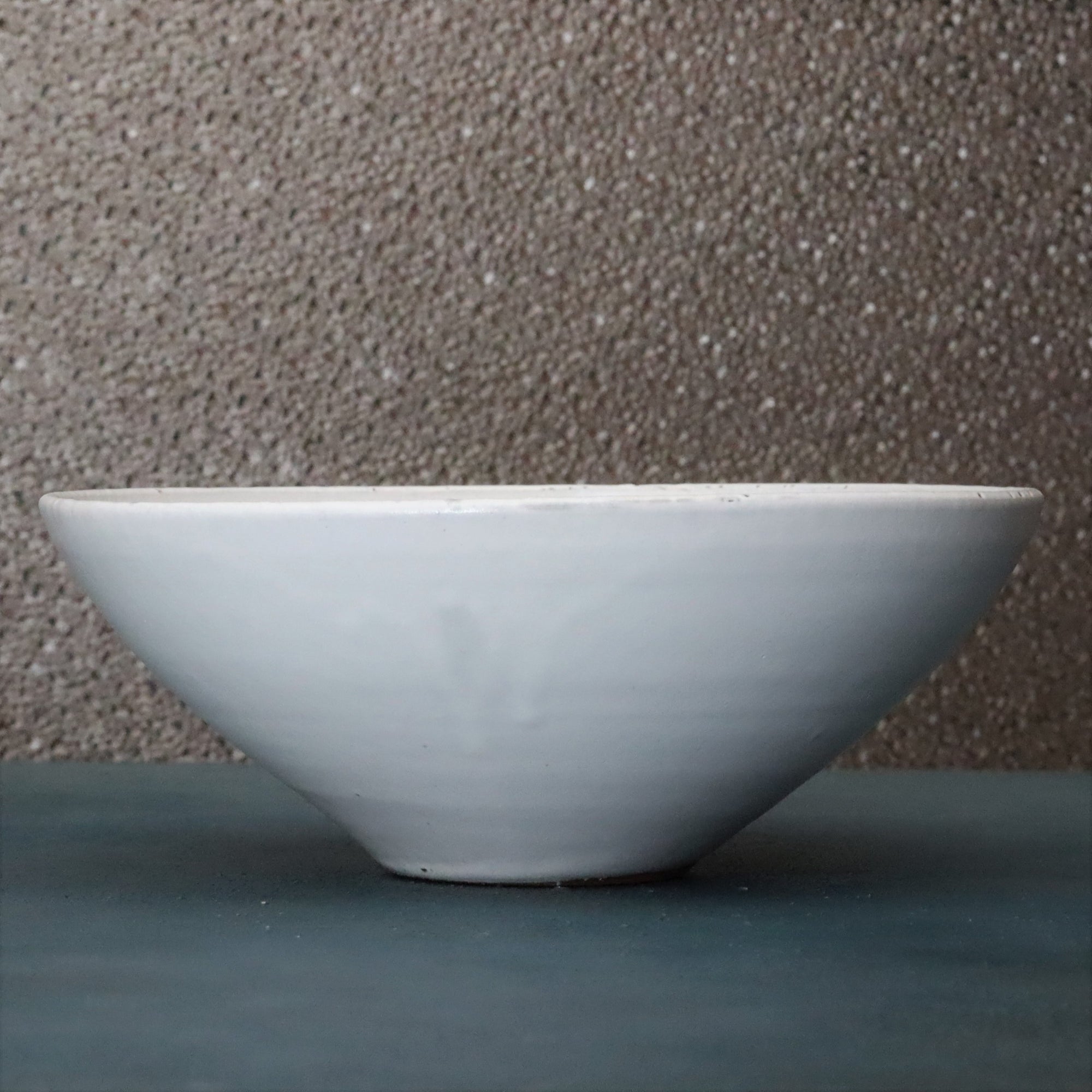 【Etsuji Noguchi】white glazed 7sun bowl