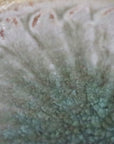 [Yuichi Yukinoura] Ash glaze chrysanthemum pattern plate