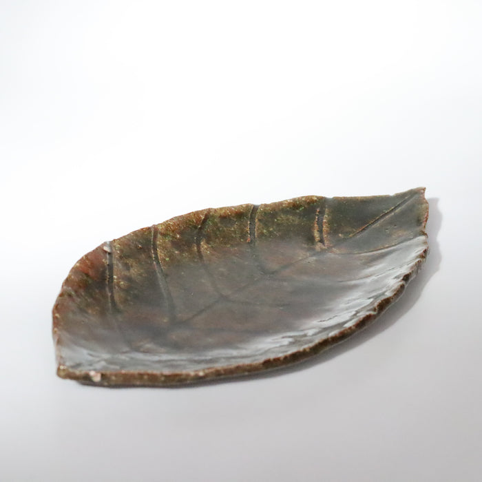 織部葉皿