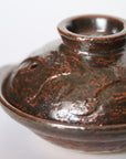 Tea 4-inch handmade multi-use pot rough carving