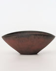 【Eiichi Shibuya】地ノ器 oval bowl Scarlet